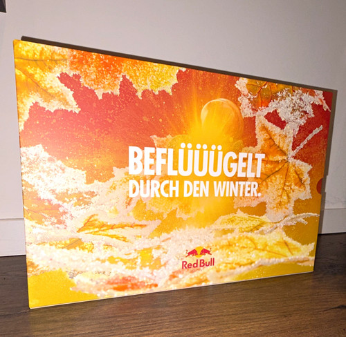 Red bull winter - red,