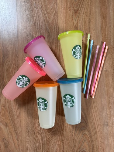 Starbucks bunte becher - starbucks, mit
