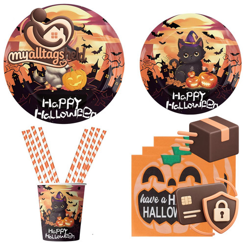 Halloween geschirr set - halloween-geschirr-set, 10