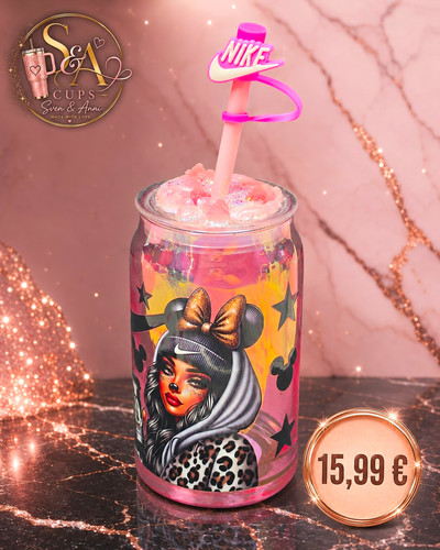 Cups 500 becher rosa - d&a, ml