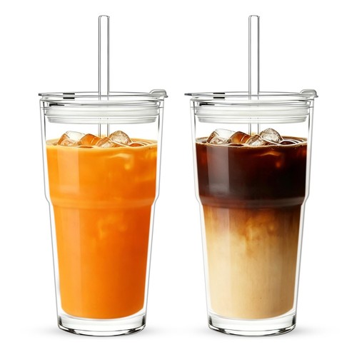 Glasbecher matchalatte glas - glasbecher,