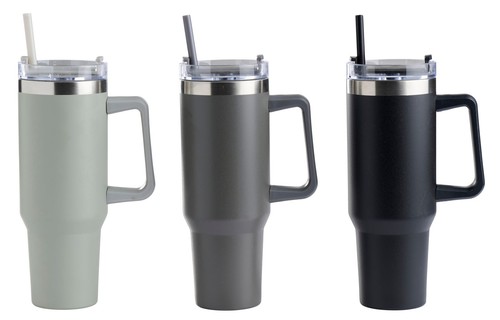 Thermobecher mit strohhalm - thermobecher,