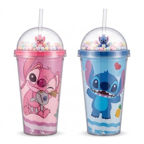 Stitch cupcake trinkbecher - stitch, mit