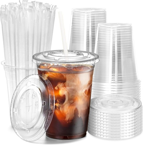 Plastikbecher mit deckel 480 - plastikbecher,