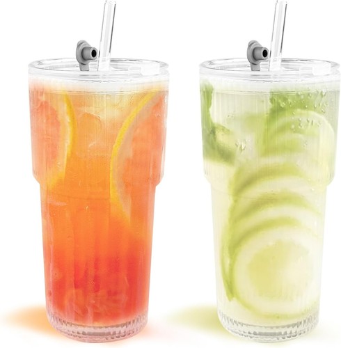 Glasbecher eiskaffee trinkglas - glasbecher,
