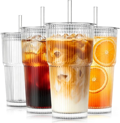 Glasbecher 600ml 2er - set, mit