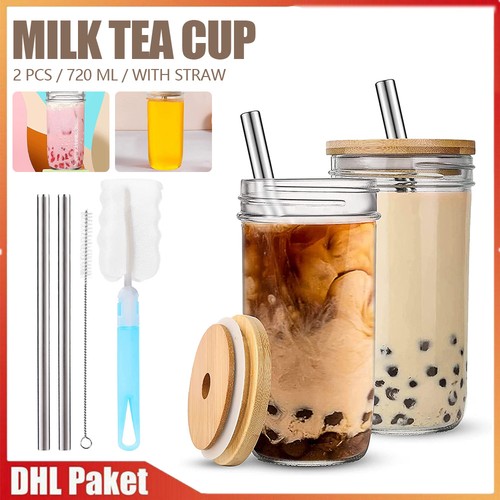 Bubble tea becher glas - 2,