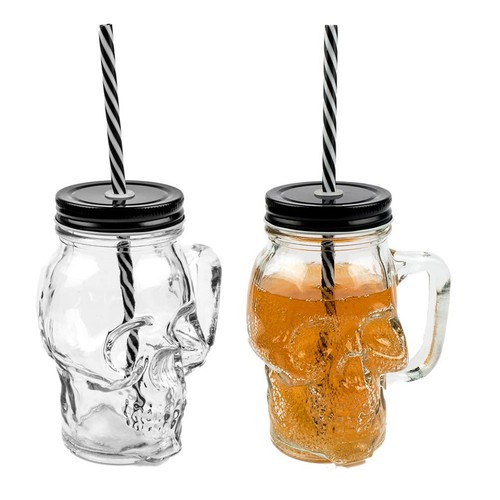 Totenkopf glas trinkglas - totenkopf,
