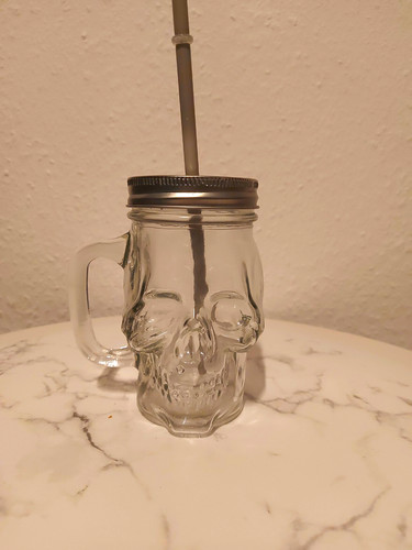 Totenkopf trinkglas 450 - 450, ml