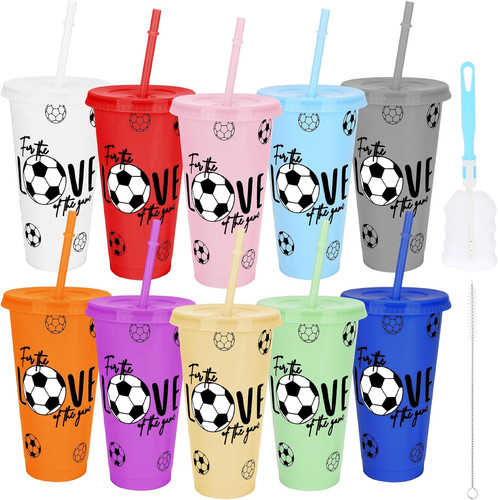 Fußball plastikbecher set - set, mit