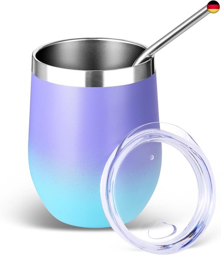 12oz edelstahl weinbecher mit - edelstahl-weinbecher,