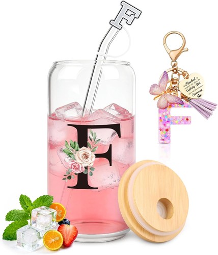 Glasbecher mit deckel - mit,
