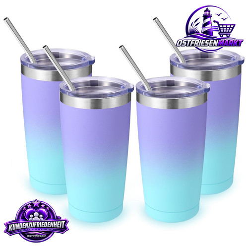 Thermobecher 600ml doppelte - 600ml,