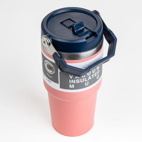 Thermobecher aus edelstahl mit - edelstahl,
